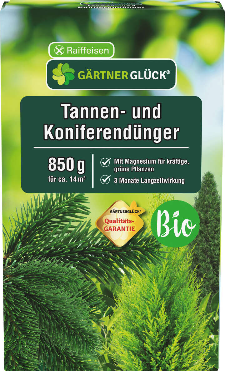GÄRTNERGLÜCK Bio Tannen- und Koniferendünger